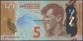 Picture of New Zealand,P191,B137,5 Dollars,2015