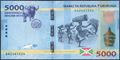 Picture of Burundi,P53,B239a,5000 Francs,2015