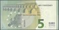 Picture of Euro - P20,B108u3,France,5 Euros,2013