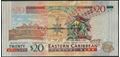 Picture of East Caribbean States,P53b,B237b,20 Dollars,2015