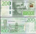 Picture of Sweden,P72,200 Kroner,2015