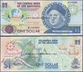 Picture of Bahamas,P50,B315,1 Dollars,1992,Comm