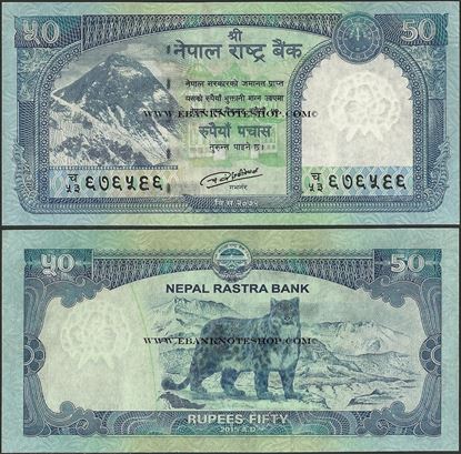 Picture of Nepal,P79,B288,50 Rupees,2015