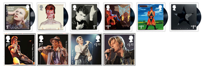 Picture of GB MS,2017,David Bowie Stamp Set
