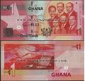 Picture of Ghana,P37g, B145g,1 Cedi,2015