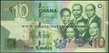 Picture of Ghana,P39f, B147f,10 Cedi,2015