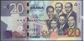 Picture of Ghana,P40f, B148f,20 Cedi,2015