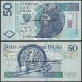 Picture of Poland,P176b,B856b,50 Zloty,1994