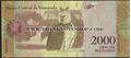 Picture of Venezuela,P096,B366a,2000 Bolivares,2016,A