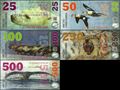 Picture of Arctic Territories,5 Note SET,2017, 25 Polar Dollar - 500 Polar Dollar