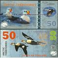 Picture of Arctic Territories,5 Note SET,2017, 25 Polar Dollar - 500 Polar Dollar