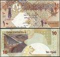 Picture of Qatar,P30,B217,10 Riyals,2008