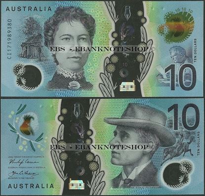 Picture of Australia,P63,B231,10 Dollars,2017