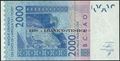 Picture of WAS H Niger,P616H, B122Hp,2000 Francs,2016