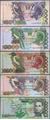 Picture of Sao Tome Principe,5 Note SET,5k - 100k Dobras,2013