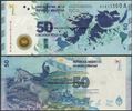 Picture of Argentina,P362,B414,50 Pesos,2015,Falklands,Comm