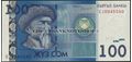 Picture of Kyrgyzstan,B229a,100 Som,2016