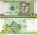 Picture of Peru,P192,B532a,10 Soles,2016