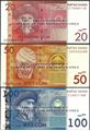 Picture of Kyrgyzstan,3 NOTE SET,P24-P26,170 Som,2009