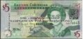 Picture of East Caribbean States,P47,B231,5 Dollars,2008