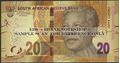 Picture of South Africa,P144,B773a,20 Rands,2018