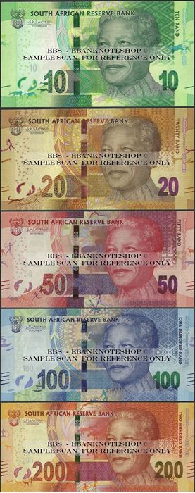 Picture of South Africa,B772-,B776,10 -200 Rands,2018