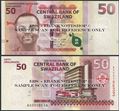 Picture of Swaziland,P38a,B233a,50 Emalangeni,2010