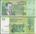 Picture of Morocco,P69,B510a,50 Dirhams,2002