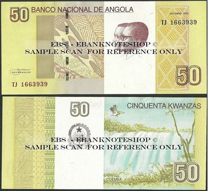 Picture of Angola,P152, B543,50 Kwanza,2012