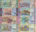 Picture of Venezuela,P101-P108,B371-B378 2 to 500 Bolívar Soberano, 2018