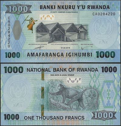 Picture of Rwanda,B142a,1000 Francs,2019