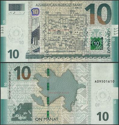 Picture of Azerbaijan,B403,10 Manat,2019