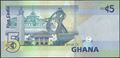 Picture of Ghana,B156,5 Cedis,2019