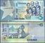 Picture of Ghana,B156,5 Cedis,2019