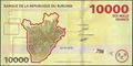 Picture of Burundi,P54b?,B240b,10000 Francs,2018
