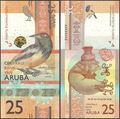 Picture of Aruba,P22,B122,25 Florin,2019