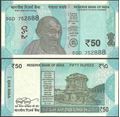 Picture of India,P111,B300b,50 Rupees,2018