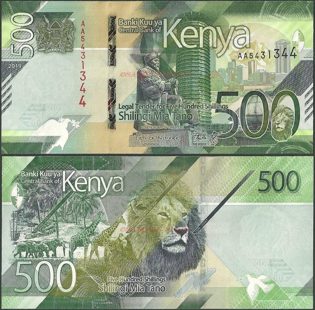 Details about   Kenya 2019 Ticket New Of 500 Shillings Pick 55 UNC Uncirculated Novelty 