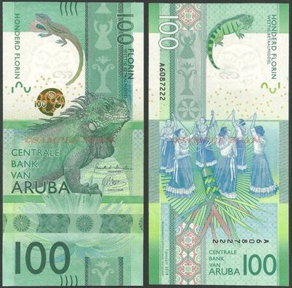 Picture of Aruba,P24a,B124,100 Florin,2019