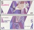 Picture of Aruba,P6,B106,5 Florin,1990