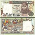 Picture of Colombia,P437A,10 000 Pesos,1993