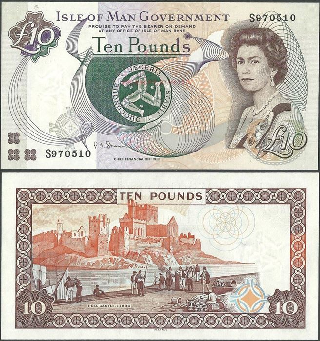 Picture of Isle of Man,P44,B116d,10 Pounds,2011,T
