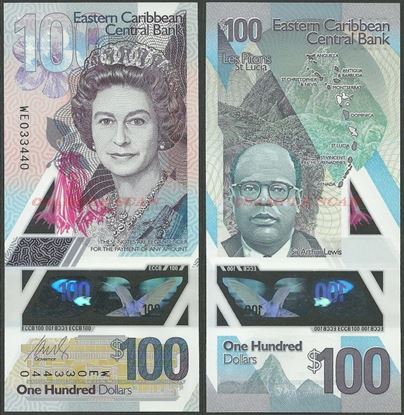 Picture of East Caribbean States,B244,100 Dollars,2019