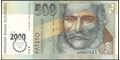 Picture of Slovakia,P38,B418,500 Koruna,2000 Comm