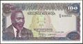 Picture of Kenya,P18,B118a,100 Shillings,1978