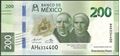 Picture of Mexico,B716b,200 Pesos,2018,Sg 2