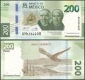 Picture of Mexico,B716b,200 Pesos,2018,Sg 2