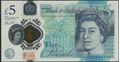 Picture of England,P394,B203,5 Pounds,2015,Polymer