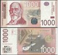 Picture of Serbia,P60,B420a,1000 Dinara,2011