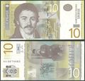 Picture of Serbia,P54,B414a,10 Dinara,2011